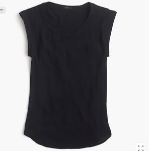 J. Crew Sleeveless Drapey Top